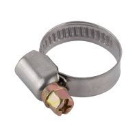 07FI7086 Хомут обжимной (нержавеющая сталь со сваркой) 12-22 мм