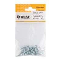 FI017496 Шурупы оцинкованные, универсальные 4 х 20 (фасовка 25 шт)