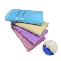 1539 Полотенце махровое гладкокрашеное 420 г-м, 100% хлопок, размер 40х70 см