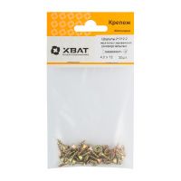 FI017578 Шурупы желтопассированные, универсальные 4 х 12 ( фасовка 30 шт.)