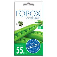 02Аг5630 Горох Сахарный 2, семена Агроуспех 10г (60)