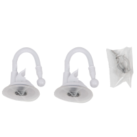 Подставка для светильника на присоске Фито Лето 150мм UFP-M01R-150 WHITE POLYBAG SET2