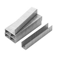 07FI6904 Скобы для степлера закалённые прямоугольные 11,3 мм х 0,7 мм  (узкие тип 53) 14 мм, 1000 шт.