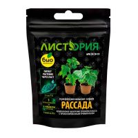 01Би2447 БИО-комплекс, ТМ Листория, Рассада, профессиональное минеральное удобрение, NPK 19-19-19 (30 г).