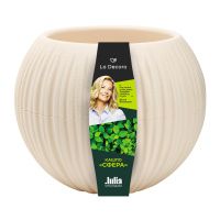 ГоВМ4007 Кашпо Сфера Мини (0,3 л.) Цв. Кремовый (Арт. КШ-4427)(1х27)