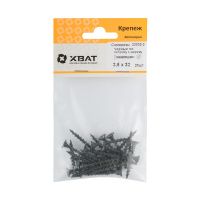 FI017642 Саморезы черные по гипроку к дереву 3,5 х 32 (фасовка 25шт)