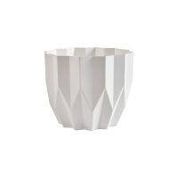 КШ-4444 Кашпо Геометрия (3л.) Цв. Белый (12)