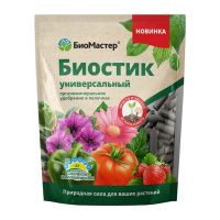 01Би9883Биостик Универсальное, органоминеральное удобрение в палочках, 250г - БиоМастер