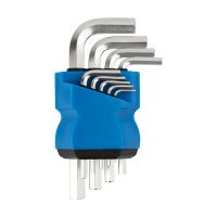 07FI8232 Ключи шестигранные, набор 9 шт. (1,5-10 мм ) в пластиковом держателе