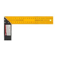 07FI6891 Угольник столярный желтый 250 мм