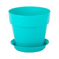ПР11-60 Протея 0,7 л Бирюзовый ,д.11,5 н.10, пластиковый горшок с поддоном (10 уп-80кор)