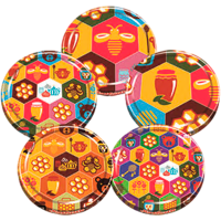 Крышка Твист-офф III-100 Москвичка Мёд  (400) (12000)