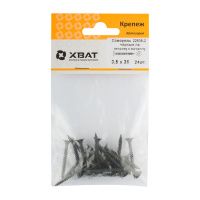 FI017697 Саморезы черные по гипроку к металлу 3,5 х 35 (фасовка 24 шт)
