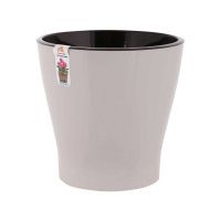ГоГо4693 Горшок цв. Лея 5л двойной (с автополивом)(бежевый) (8)