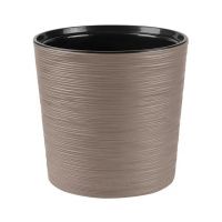 ГоВМ3742 Кашпо La Decoro (7,5л) Цв. Пралине (Арт. КШ-0691)(1х8)
