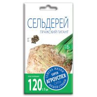02Аг5804 Сельдерей корневой Пражский гигант, семена Агроуспех 0,5г (300)