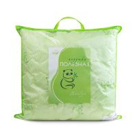 259 Подушка Полезная Бамбук, 68х68 см, наполнитель - полиэфирное волокно, чехол - 100 % полиэстер