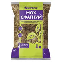 01Би9944 Мох сфагнум, 1л - БиоМастер NDS