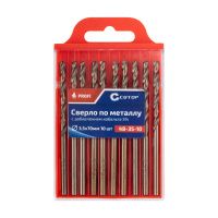 07FI6990 Сверло по металлу Cutop Profi с кобальтом 5%, 3,5 x 70 мм (10 шт)