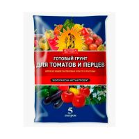 01Аг0941 Грунт САМ СЕБЕ АГРОНОМ для томатов и перцев 5л. (5) (440) ДМ