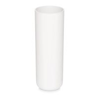 04Го8994 Ваза д-цветов Д90мм,В255мм (белый)