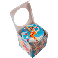 Крышка Твист-офф III-82 Москвичка (сувенирная коробочка 10шт.) Ретро (Пин-ап) (1х10х36) 2024г