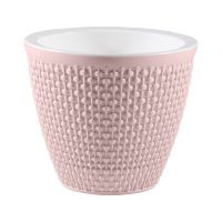 ГоВМ4035 Кашпо Ротанг  (1,6л.) Цв. Бежево-розовый (Арт. КШ-4555)(1х20)