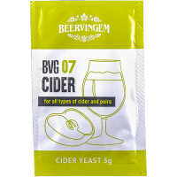 03081418 Дрожжи для сидра Beervingem Cider BVG-07, 5 г
