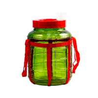 04053494 Бутыль с гидрозатвором 5л. Зеленая