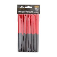 07FI9386 Карандаши строительные, 180 мм, 12 шт., 2-х цветные (MOS)