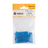FI017768 Дюбель распорный с шипами тип К синий 6 х 35 (фасовка 14 шт.)
