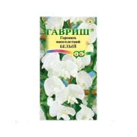 Га019876 Чина посевная декоративная (Горошек многолетний) Белый 0,5 г