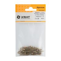 FI017560 Шурупы желтопассированные, универсальные 3 х 25 ( фасовка 33 шт.)