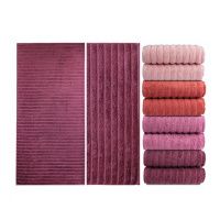 1498 Полотенце жаккардовое махровое, 100% хлопок, рис. Барханы D-122, размер 50х90 см,