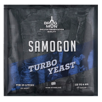 03081224 Спиртовые дрожжи Bragman Samogon, 70 г