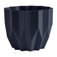 ГоВМ3868 Кашпо Геометрия (5,8л.) Цв. Антрацит (Арт. КШ-5817)(1х10)