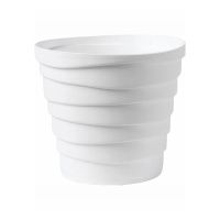 ГоВМ3899 Кашпо Бархан (1,4л) Цв. Белый (Арт. КШ-4334)(1х30)