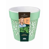 ГоВМ3693 Кашпо Блоссом (8,3л) Цв. Мята (Арт. КШ-0538)(1х6)