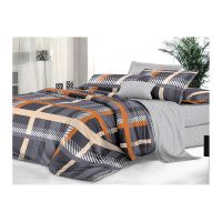 141 КПБ 1,5-ный Sateen De Luxe, сатин, прост. - 150х215, под. - 143х215, наволочки 2 шт. 70х70