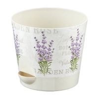 04Го1920 Кашпо НИКА ДЕКО D150мм 1,6л с прикорневым поливом  лаванда