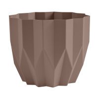 ГоВМ3853 Кашпо Геометрия (2,2л.) Цв. Мокачино (Арт. КШ-5813)(1х24)