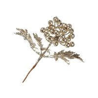 05051327 Ветвь декоративная 22х17 см, шампань