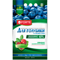 Удобрение Для голубики и лесных ягод с цеолитом, пакет 2,5 кг (Bona Forte)