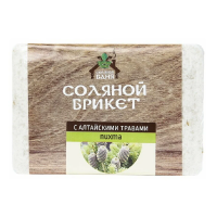 Соляной брикет с Алтайскими травами Пихта вес 1,35 кг