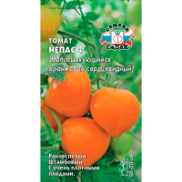 томат Непас  4 Непасынкующийся Оранжевый Сердцевидный