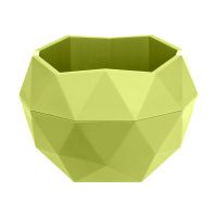 ГоВМ3971 Кашпо Топаз (0,45л.) Цв. Фисташковый (Арт. КШ-9642)(1х27)