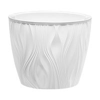 ГоВМ4041 Кашпо Венеция (3л.) Цв. Белый-Белый (Арт. КШ-9030)(1х16)