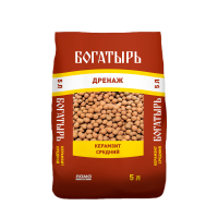 Керамзит средний Богатырь дренаж 5 л