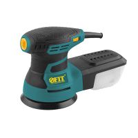 07FI7143 Шлифмашина эксцентриковая 350 Вт 3000-13000 об-мин  125 мм  1,5 кг липучка пластик. контейнер