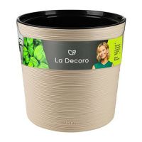 ГоВМ3762 Кашпо La Decoro (15л) Цв. Пудровый (Арт. КШ-0695)(1х3)